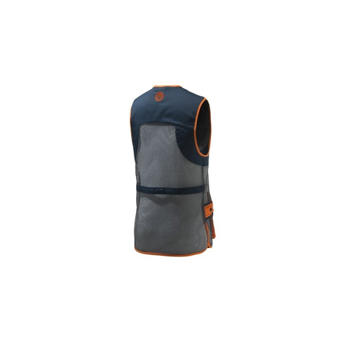 Kamizelka strzelecka BERETTA Full Mesh Vest Blue Total Eclipse & Gray (GT671)